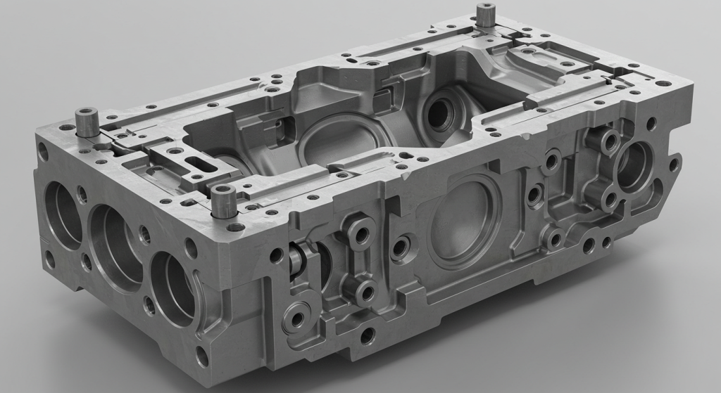 Automotive alu zinc die casting mold