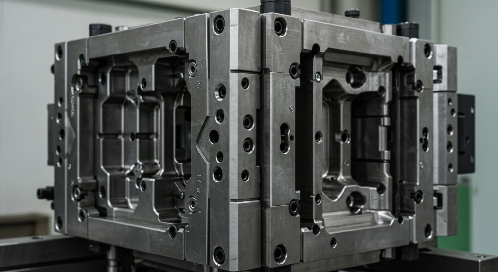 Multi-cavity injection mould