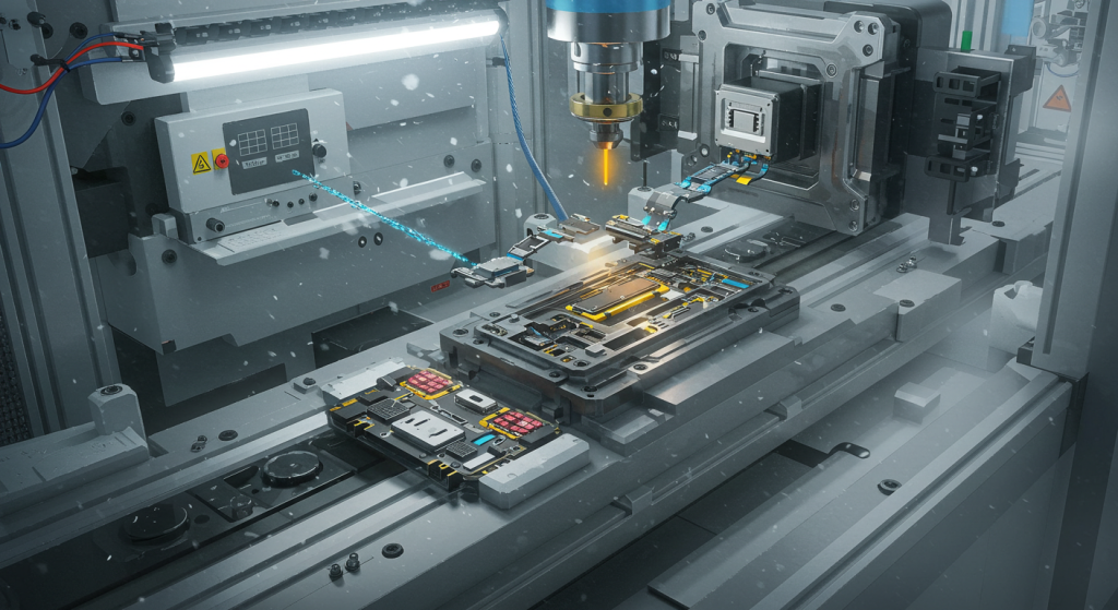 consumer electronics multi-material part molding