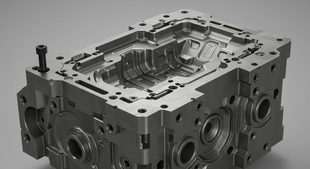 electronics alu zinc die casting mold