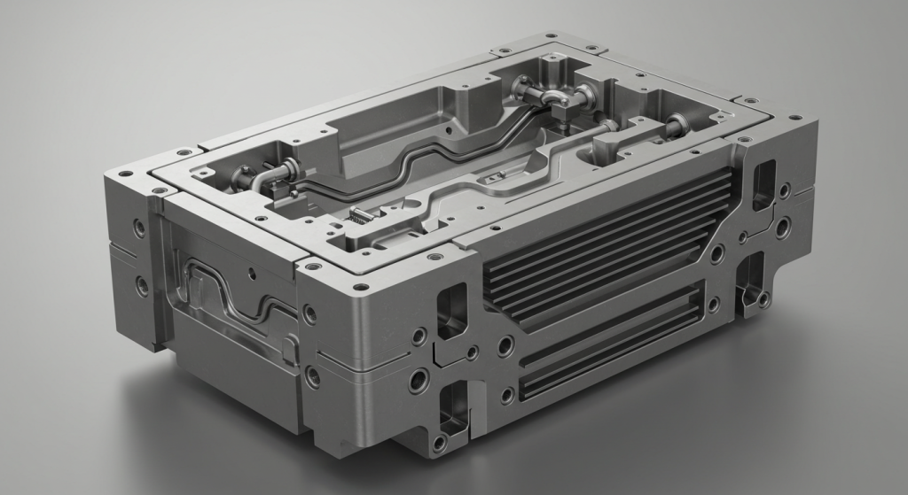 heat sink zinc alloy die casting mold