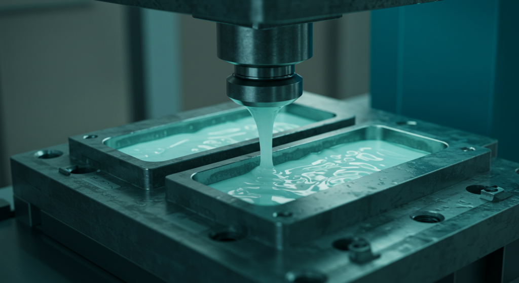 low volume silicone compression molding