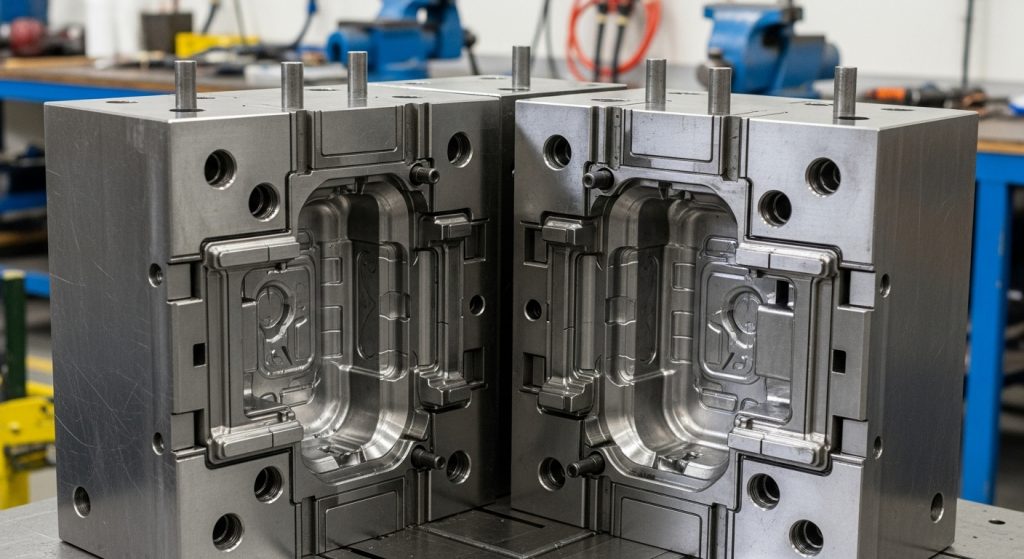 automotive alu zinc die casting mold
