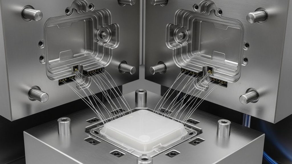 electronics overmolding