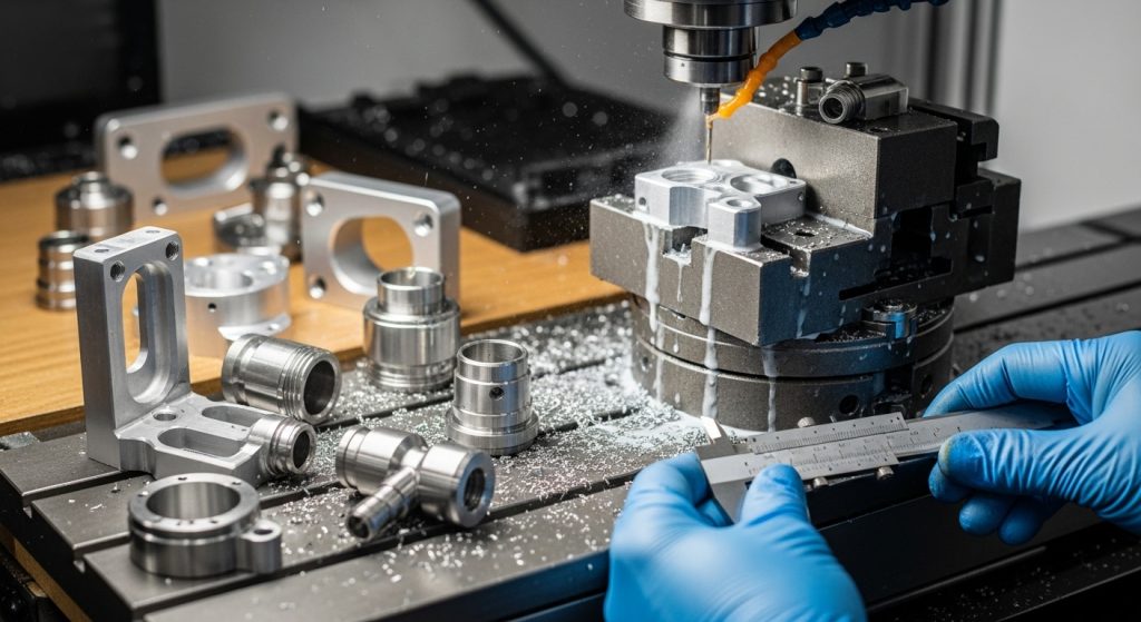 low-volume CNC parts machining