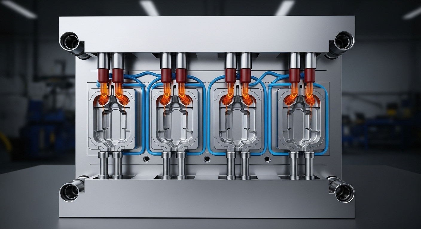 Double Shot Injection 2K Injection Mould (Dual Color Injection) | Precision Two-Shot Moulding