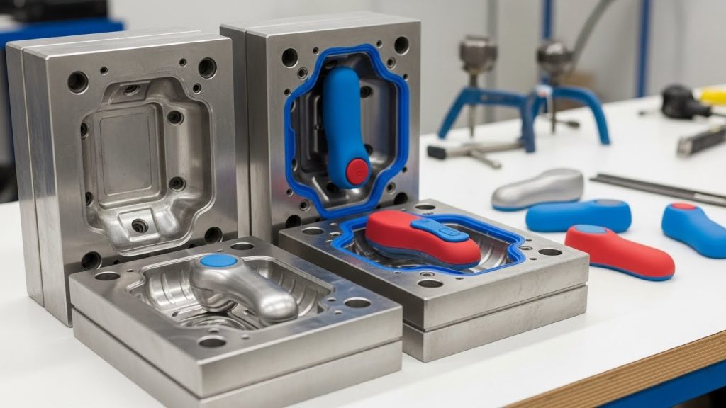 overmolded TPE to ABS