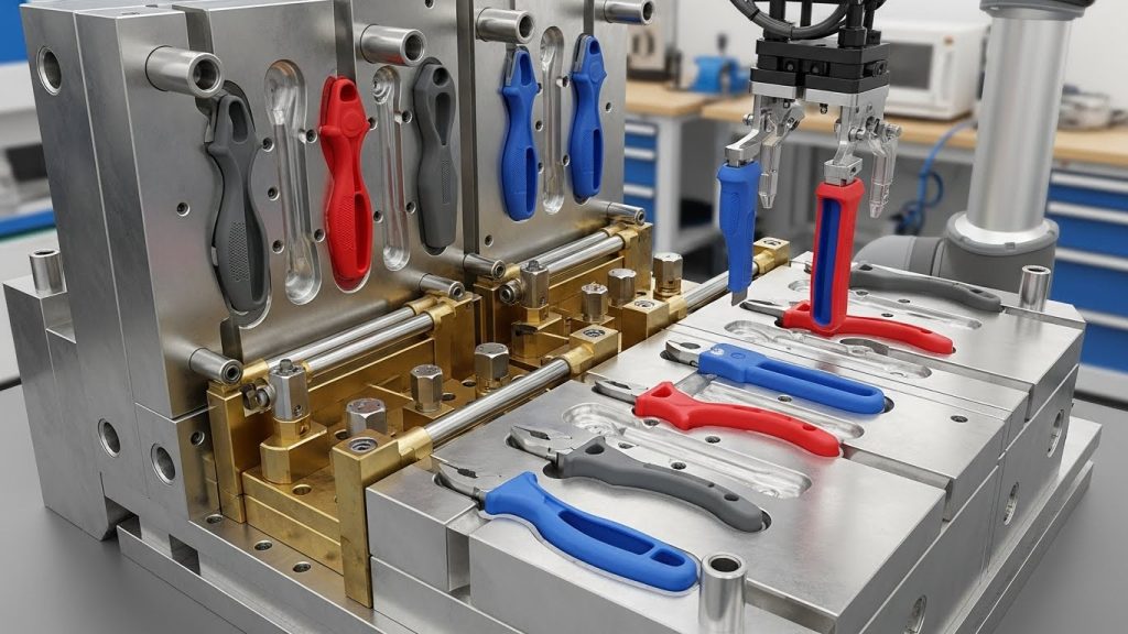 overmolded tools production