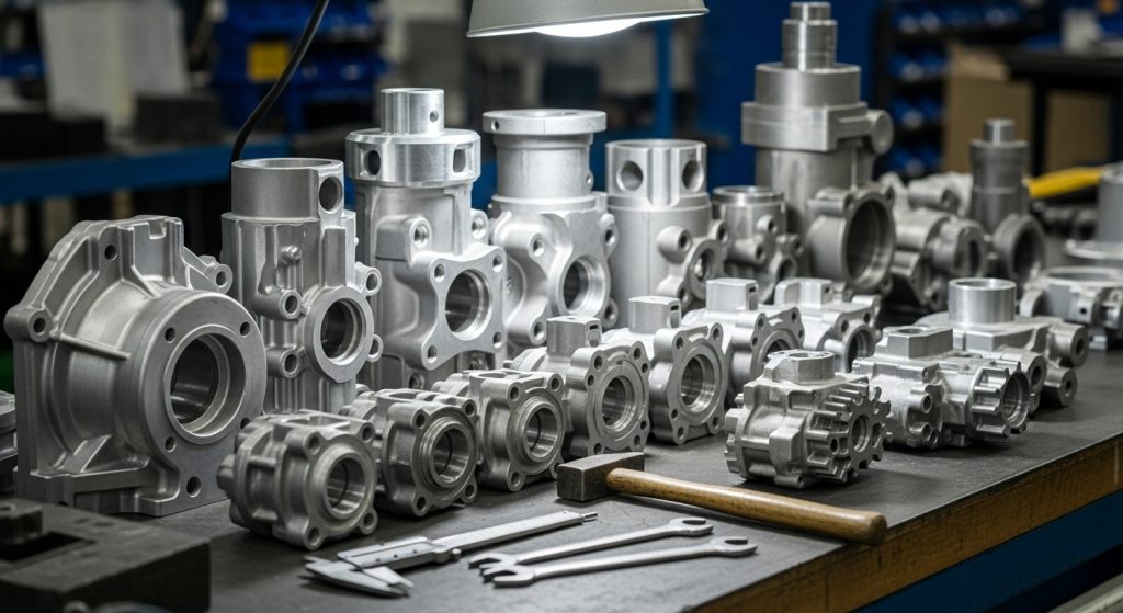 precision aluminum die cast parts
