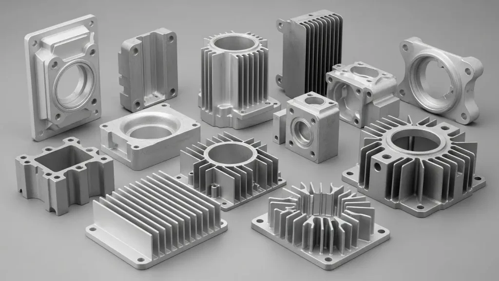 Aluminum Die Cast Heat Sink Components