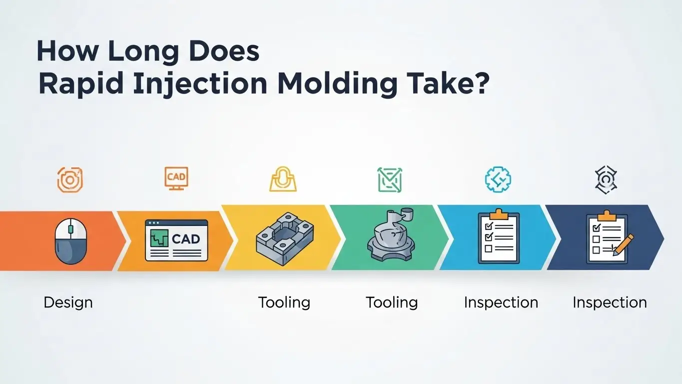 How Long Does Rapid Injection Molding Take from Design to Parts?