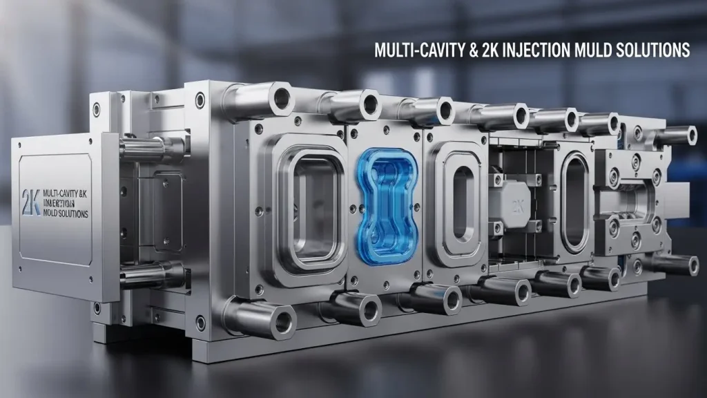 Multi-Cavity & 2K Injection Mold Solutions