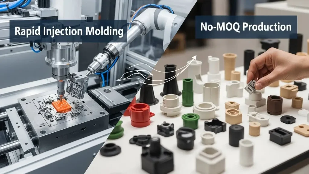 Rapid Injection Molding & No-MOQ Production