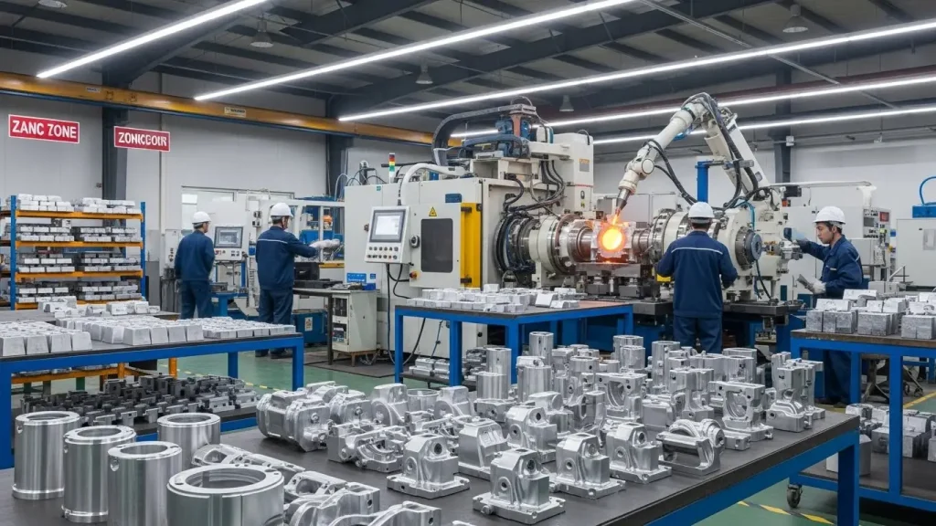 Zinc Alloy Die Casting Parts Manufacturer