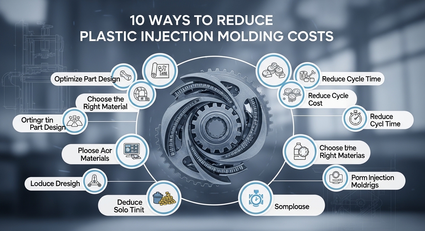 10 Ways to Reduce Plastic Injection Molding Costs: Expert Guide