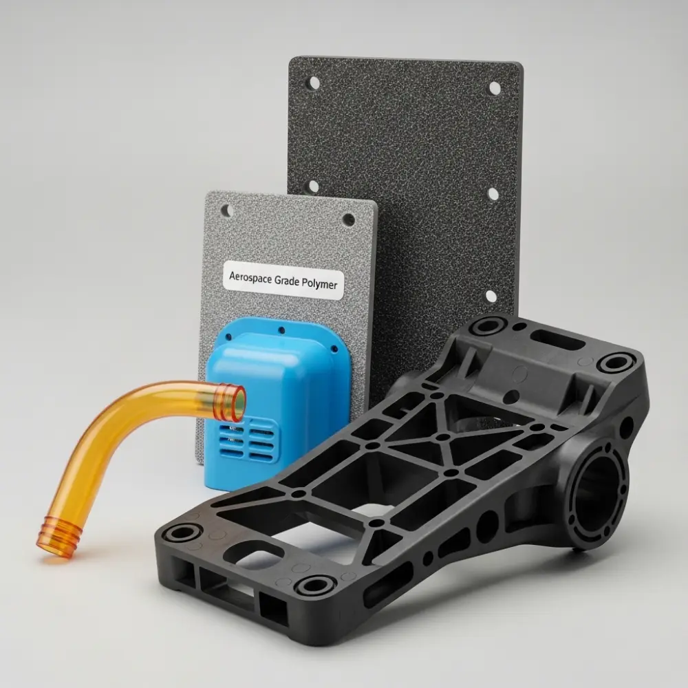 Chemical resistant polymer parts