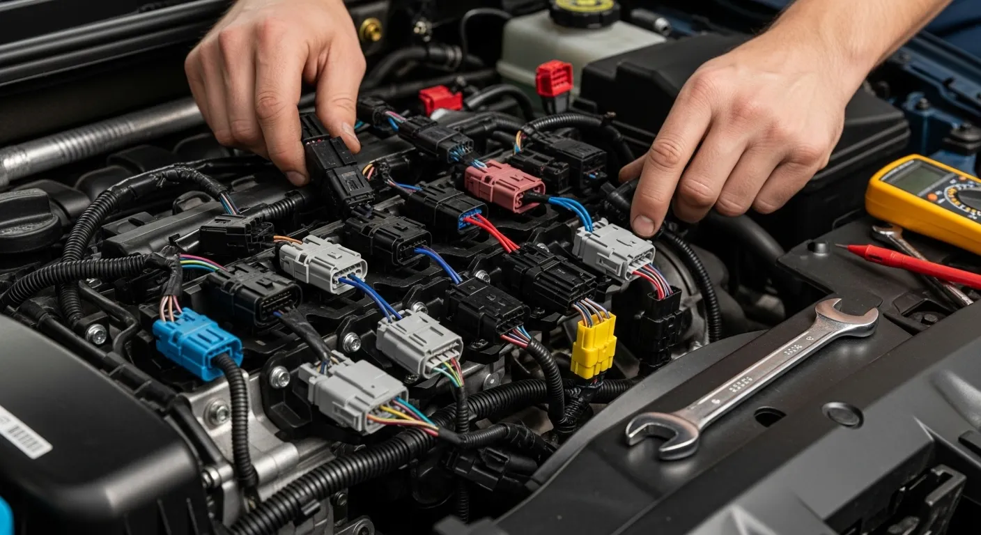 Plastic electrical connectors