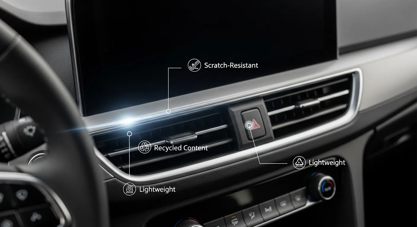 Dashboard plastic molding