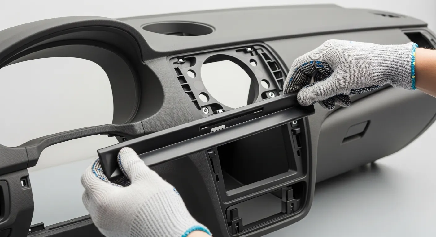 Car interior plastic parts