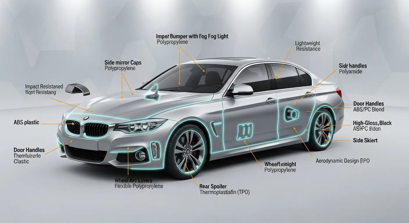 Plastic automotive parts