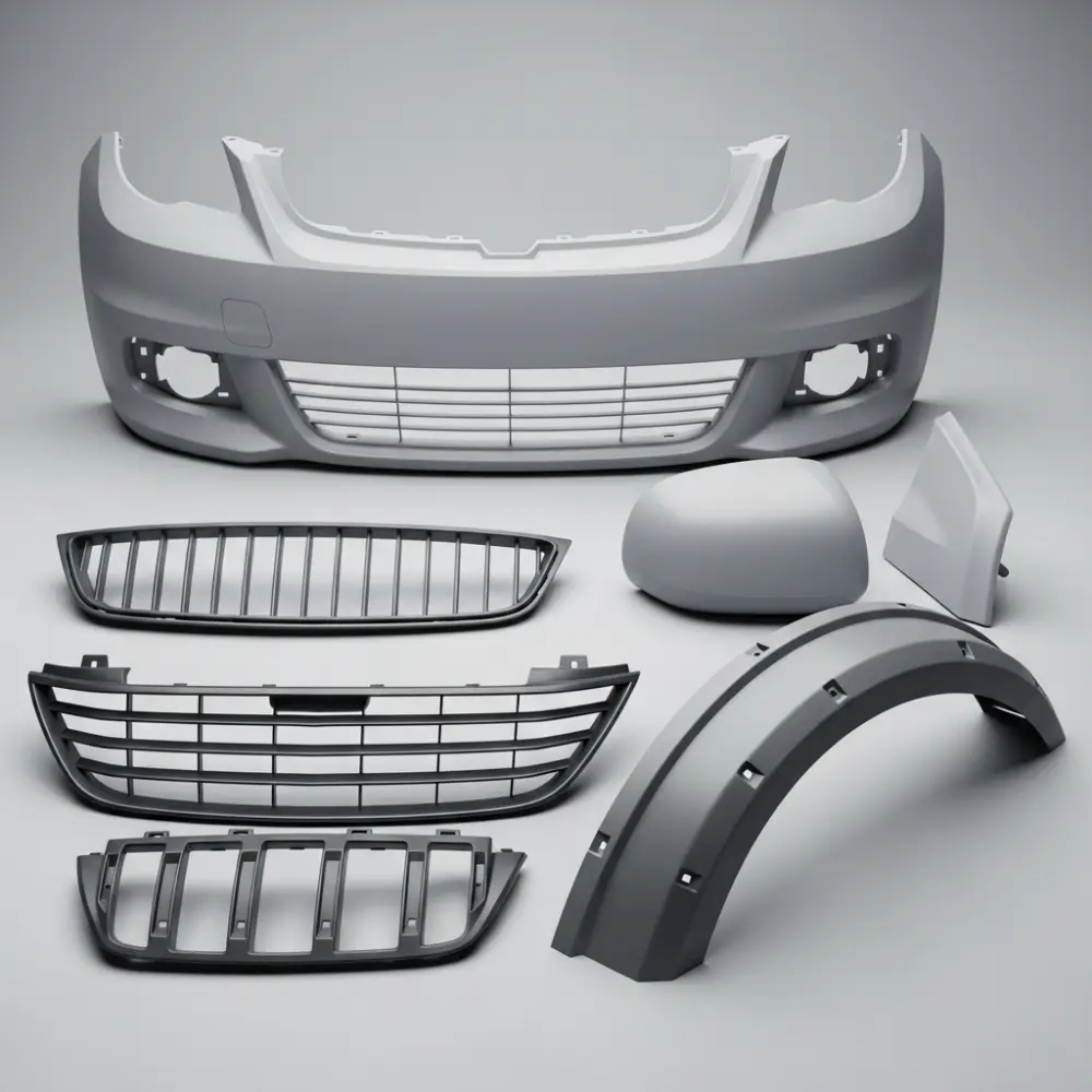 Lightweight vehicle components