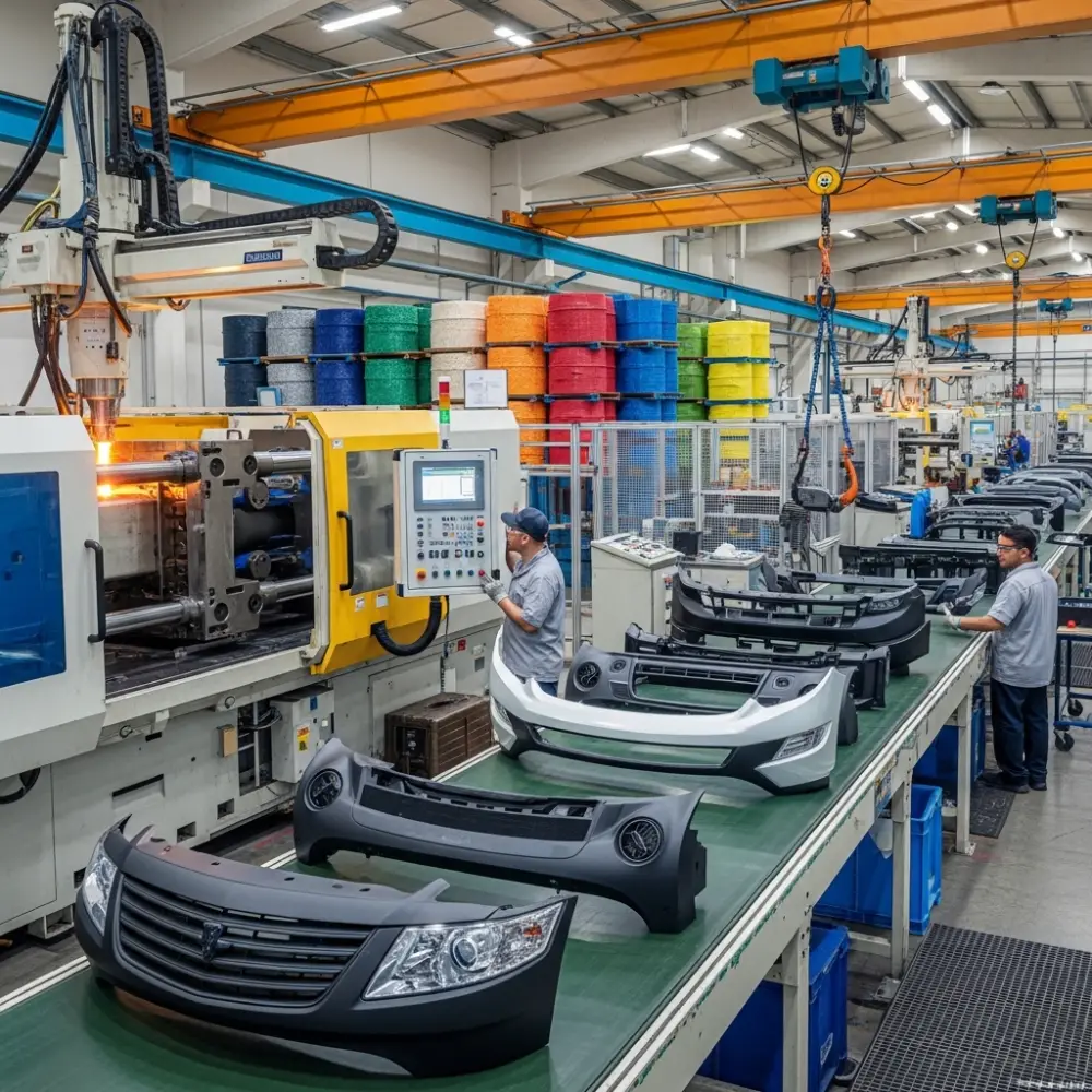 Plastic automotive components