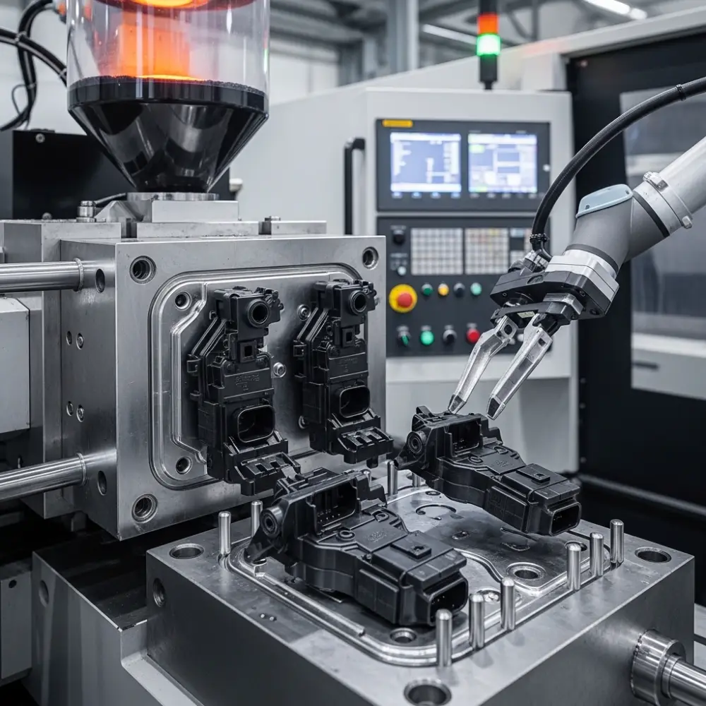 Sensor housing manufacturing