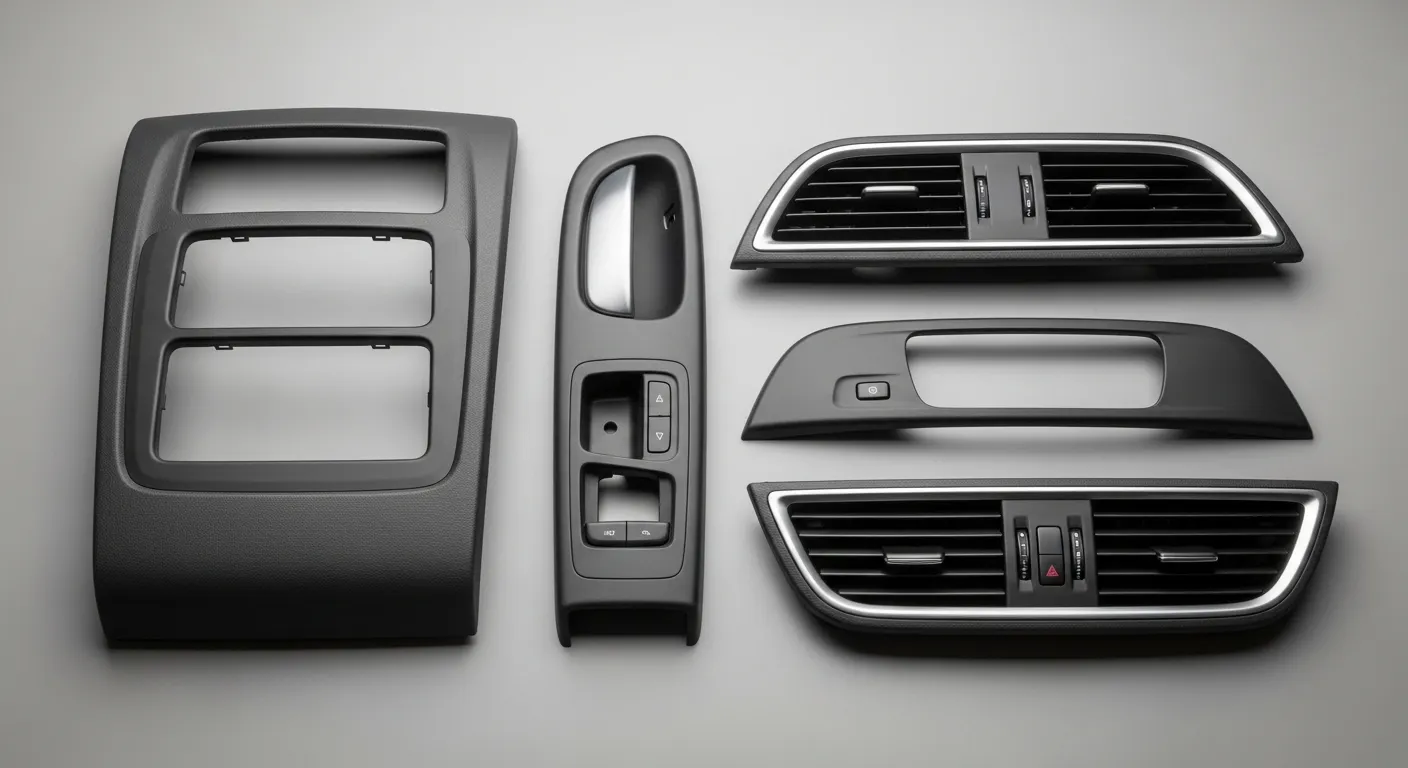 Automotive console components