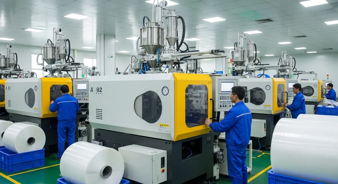 Industrial plastic manufacturing