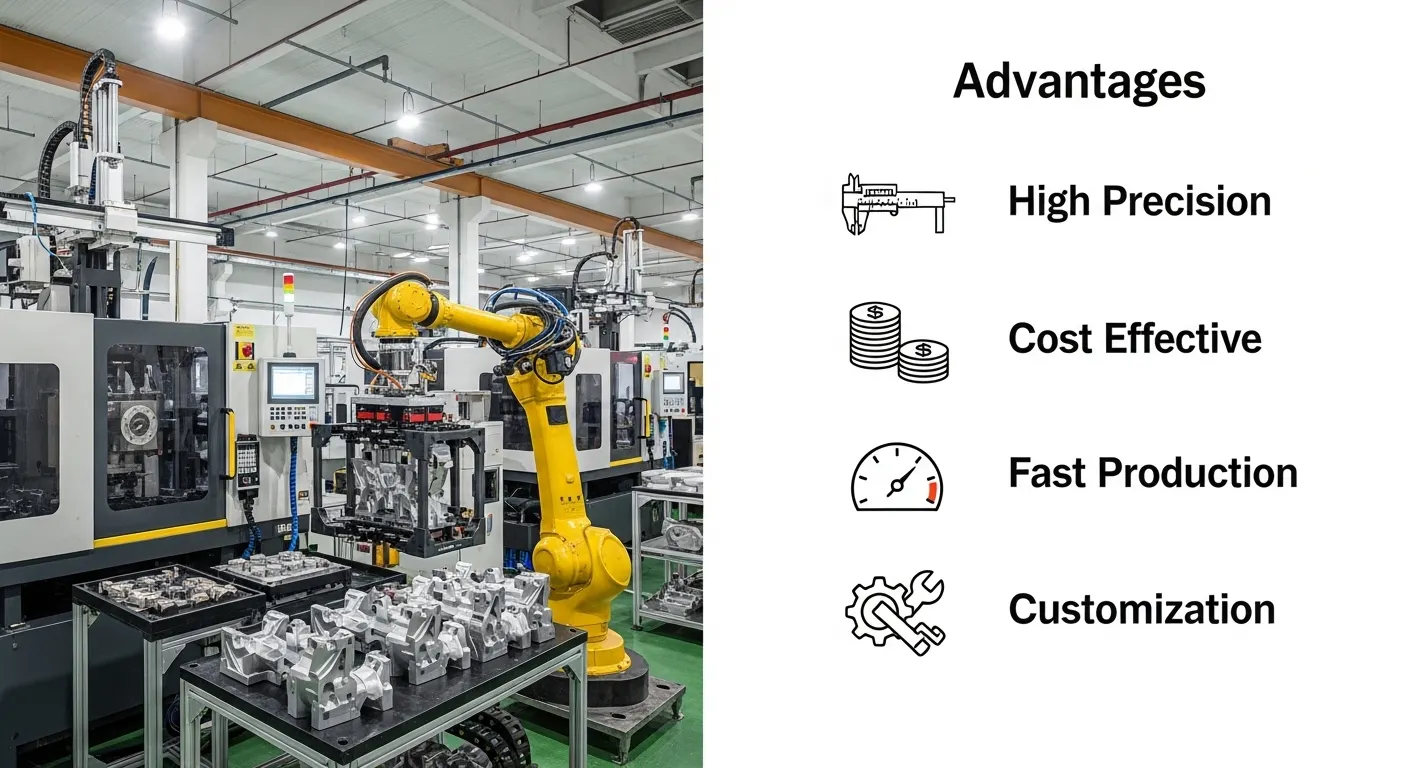 High precision polymer parts