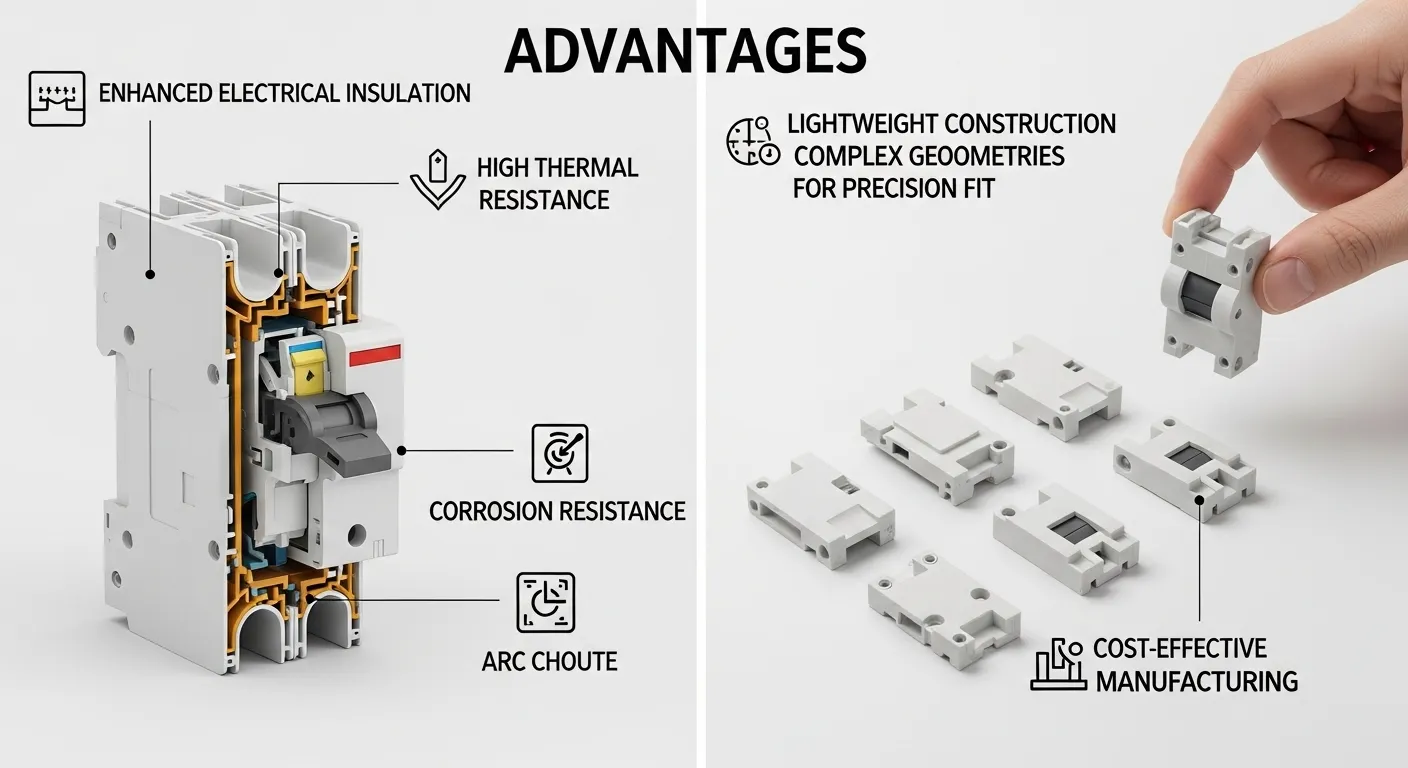 Durable breaker plastics