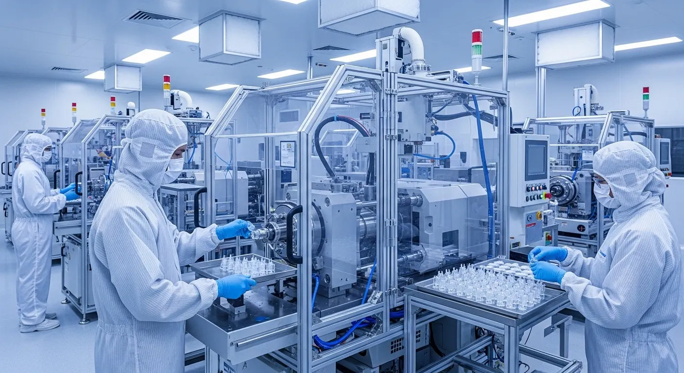 Precision cleanroom molding