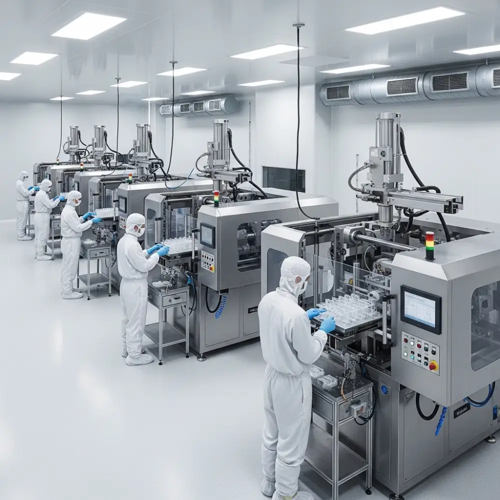 Custom cleanroom injection molding