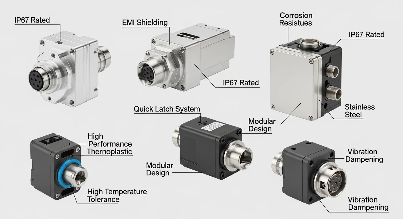 Electrical system connectors