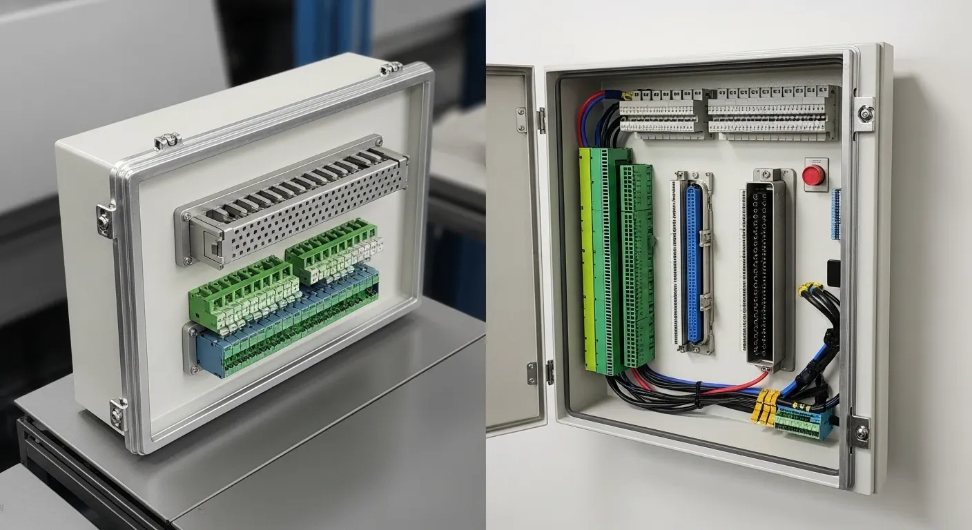 Custom connector enclosures