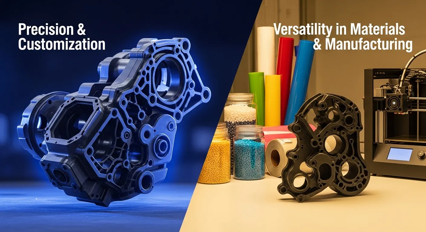 Lightweight industrial plastics