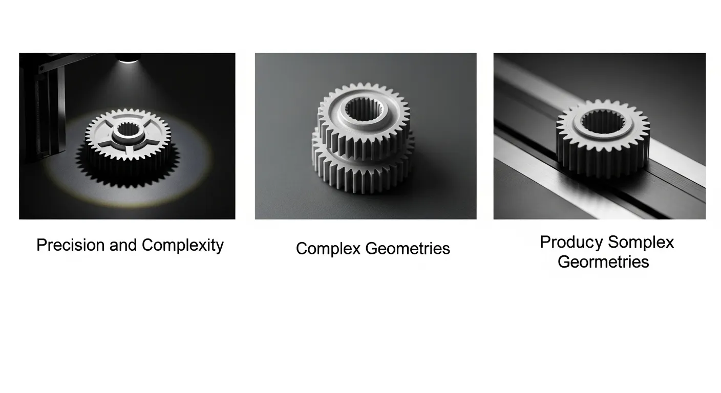 Precision molded components