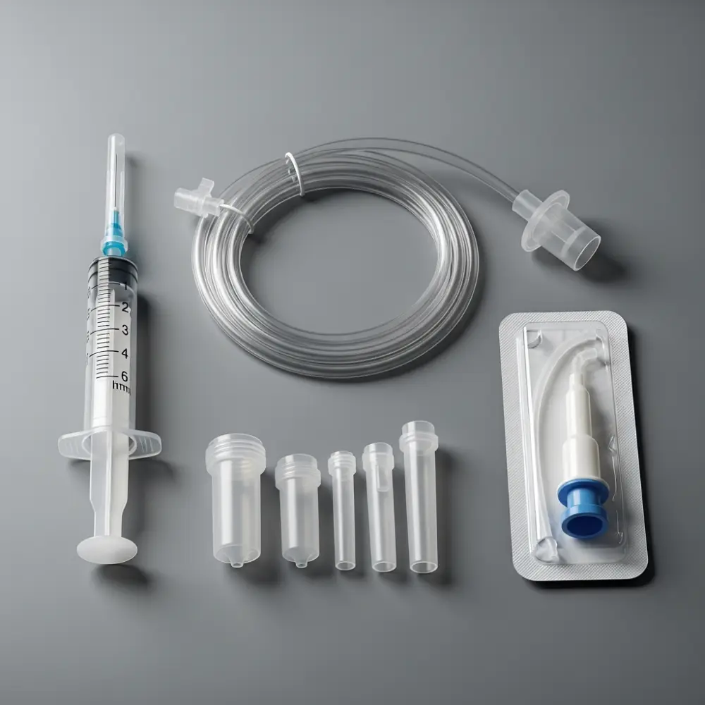 Plastic medical consumables