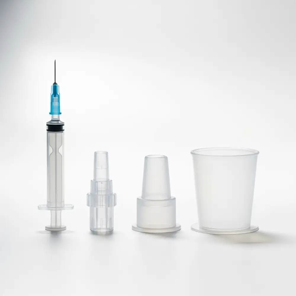 Injection molded medical parts