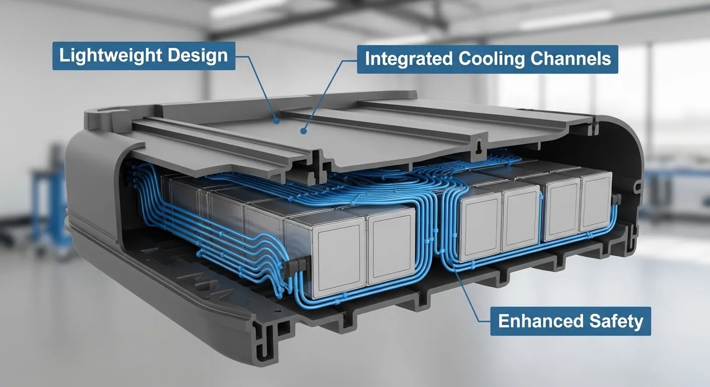 Electric vehicle battery enclosure