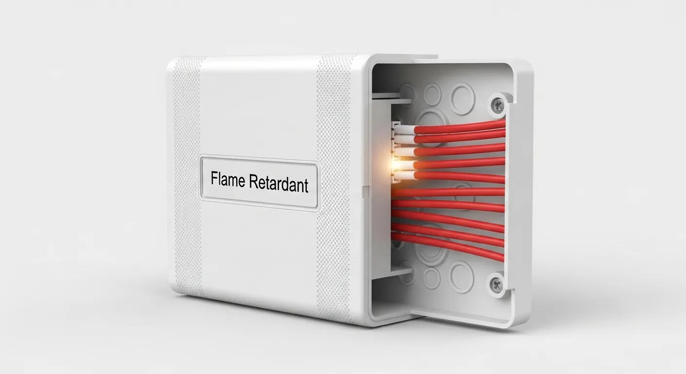 Polymer fire protection components