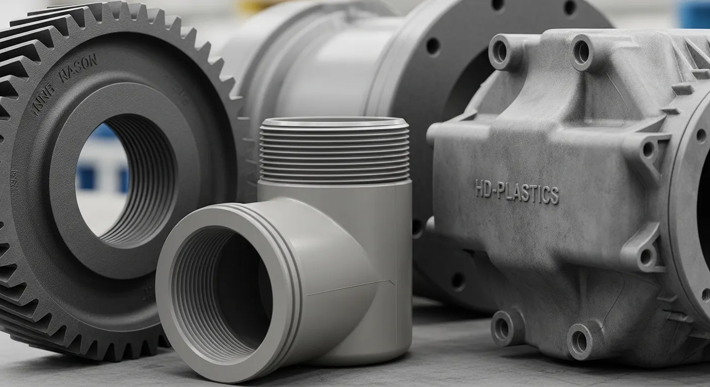 Durable machinery plastics