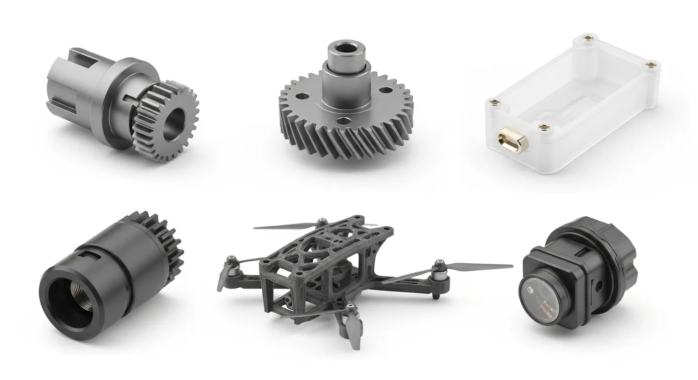 High tolerance plastic parts