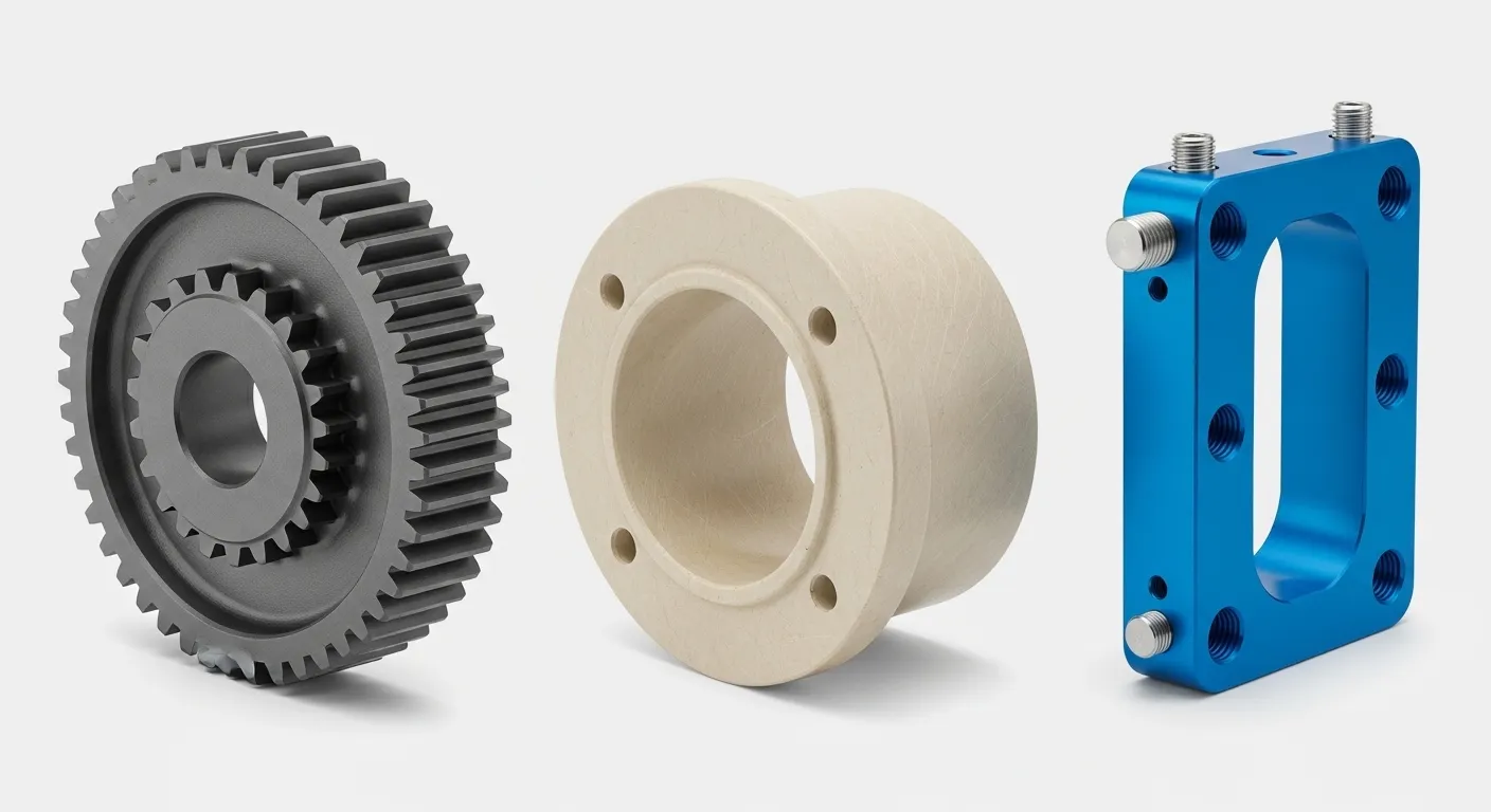 Industrial polymer supports