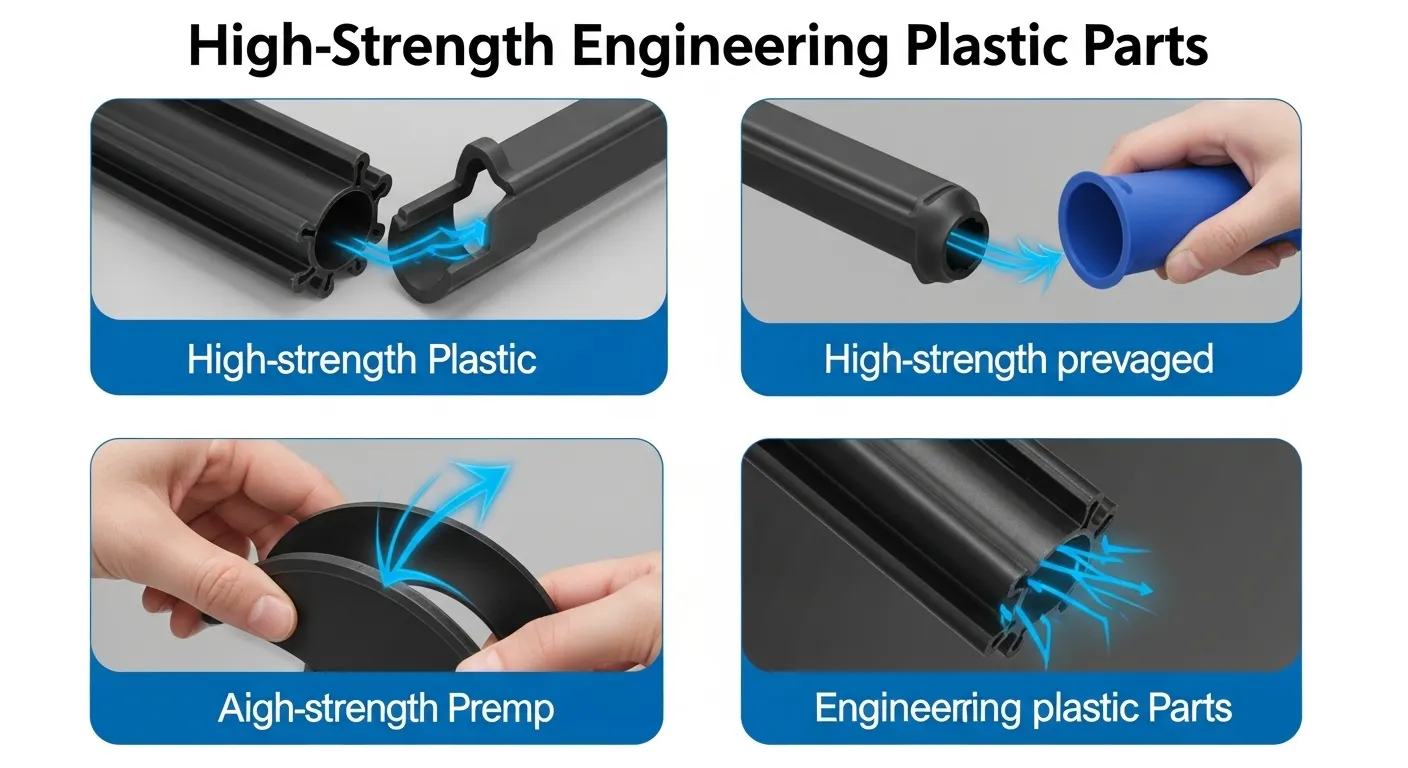 Precision plastic assemblies