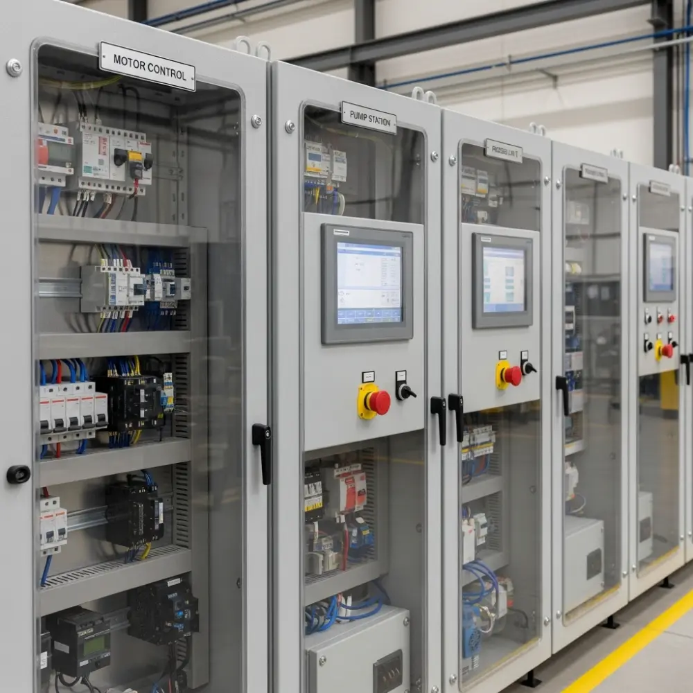 Dustproof industrial enclosures