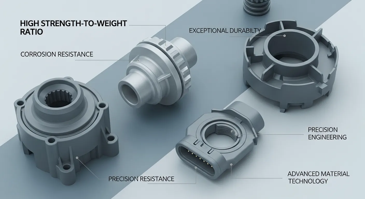 Plastic parts for machinery