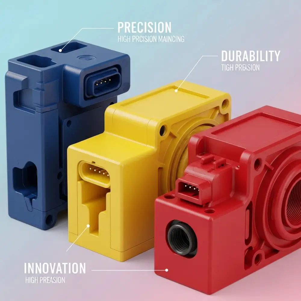 CNC molded plastic parts