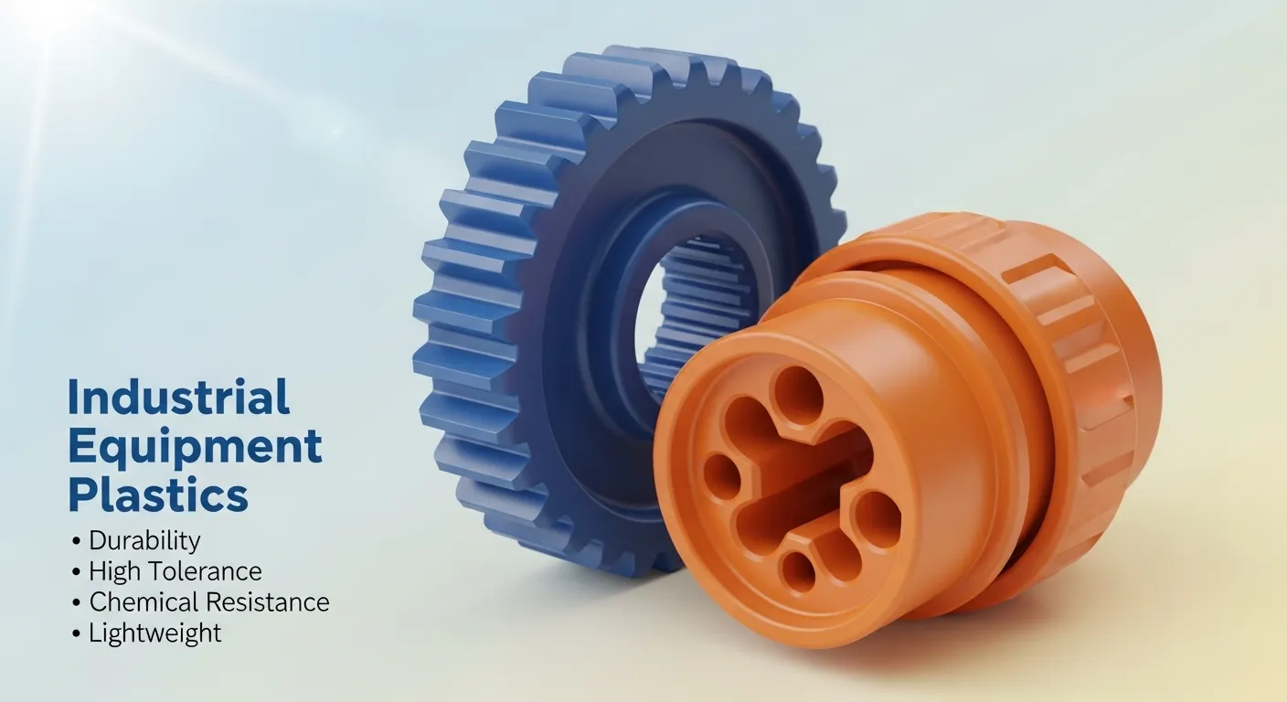 Industrial plastic assemblies