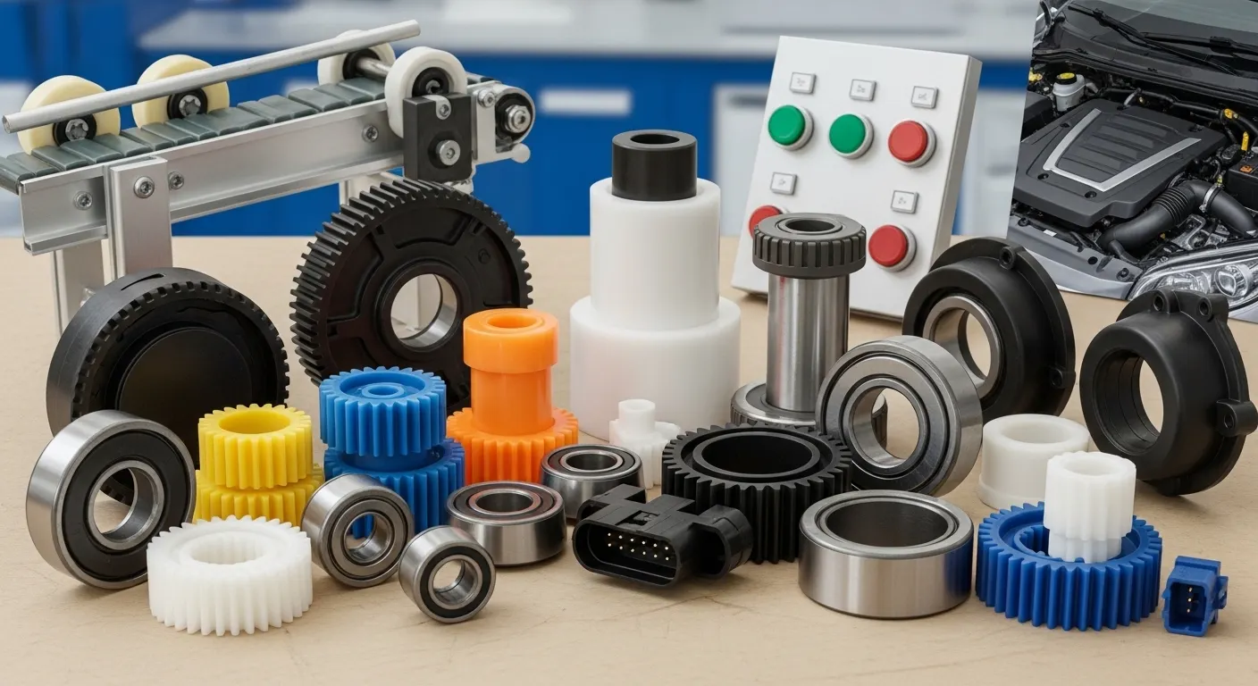 High performance plastic components